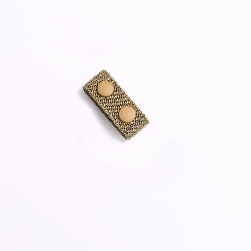 Outdoor EDC Tactical Belt Ring Nylon Belt Muon Belt Equipment Buckle Buckle Fastener Fastener Convenient 4-in-1 Peaceful Pleasures Health and Wellness Khaki
