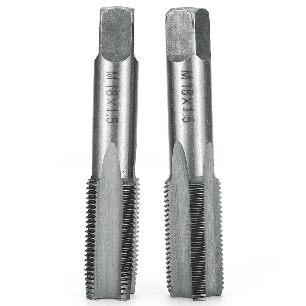 HSS Metric Hand Tap Set M12–M20 x 1.5mm | 2-Piece Right Hand