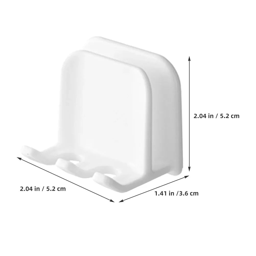 3/6Pc Wall Toothbrush Holder Bathroom Wall Mounted Toothbrush Storage Rack Easy Install No Tools Waterproof Smooth Surface Clean Peaceful Pleasures Health and Wellness