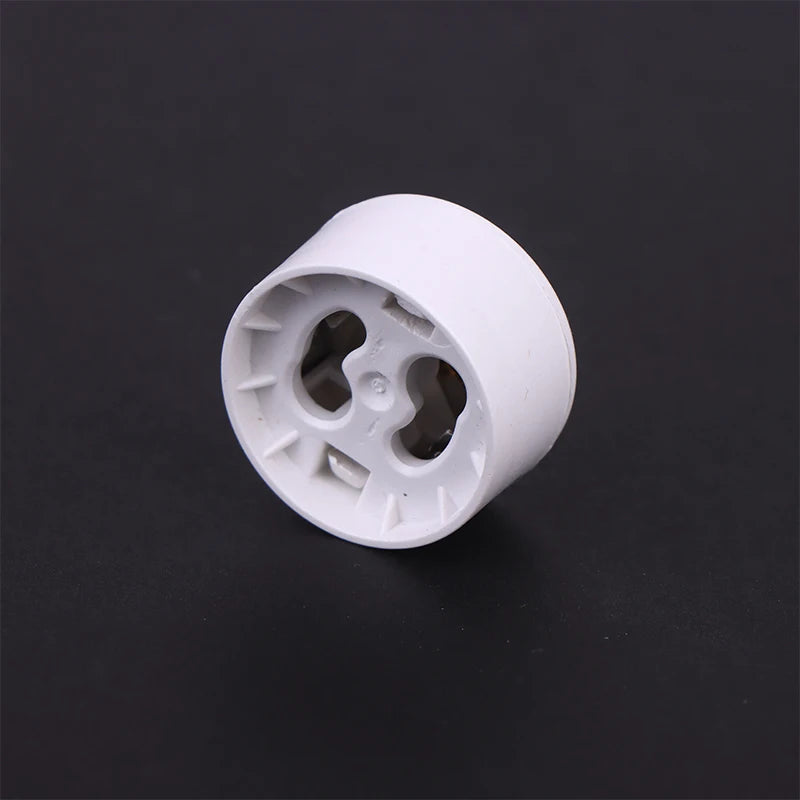 10pcs MR16 To GU10 Socket Base Halogen Light Bulb Lamp Adapter Converter High Temperature Resistance Conversion Lamp Holder Peaceful Pleasures Health and Wellness