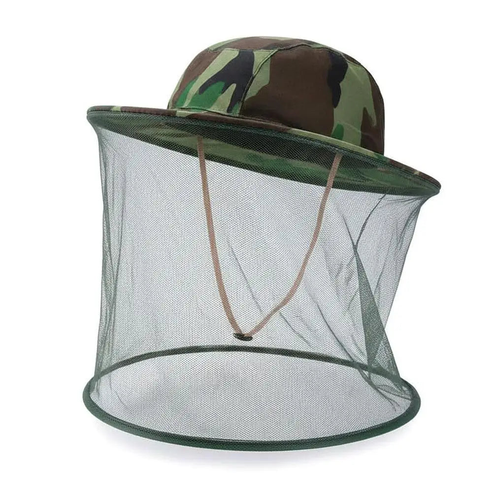 Mosquito Head Net Hat – Bug & UV Protection for Outdoors