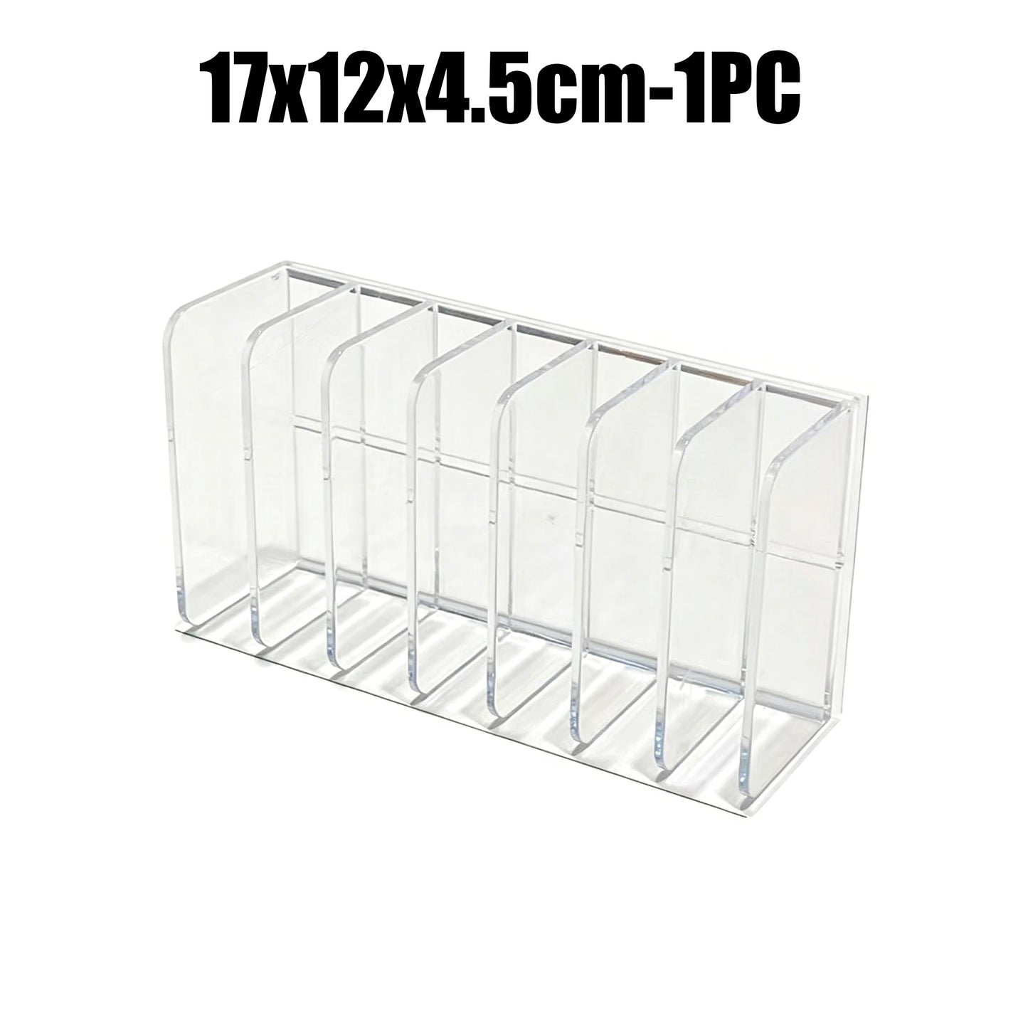 Acrylic Cosmetics Organizer – Lipstick & Skincare Storage Rack