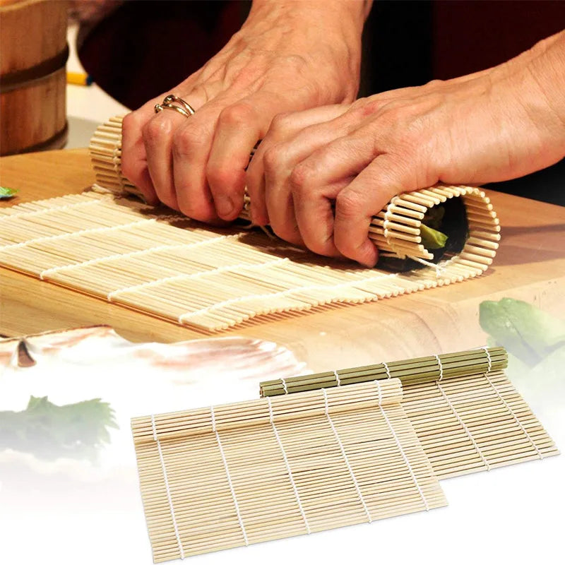 Sushi Maker Set, Sushi Bazooka Kit Machine Rice Mold with Bamboo Sushi Rolling Mat, Rice Paddle, DIY Kitchen Tools Accessories Peaceful Pleasures Health and Wellness