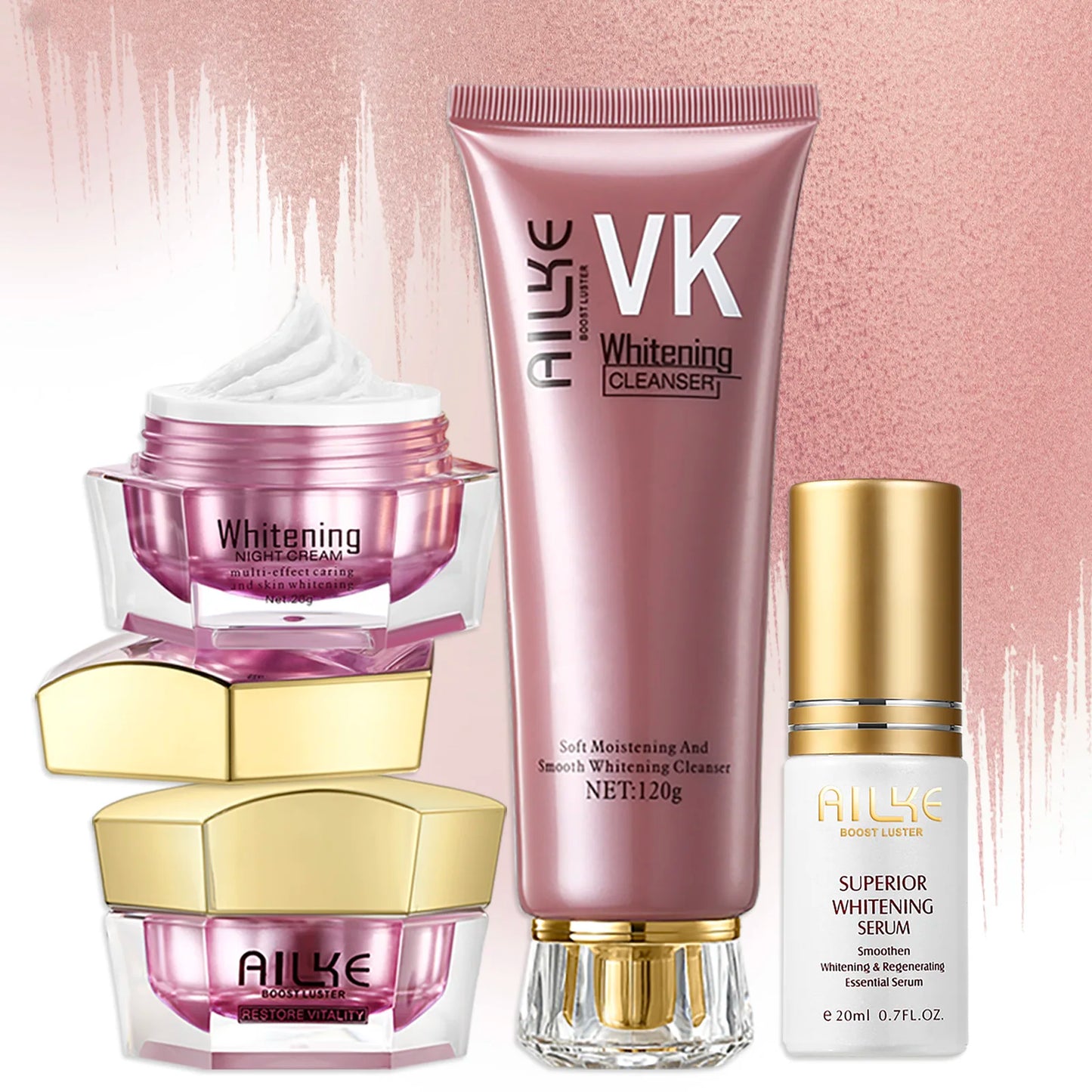 AILKE Brightening Facial Cream Set – Even Skin Tone, All Types
