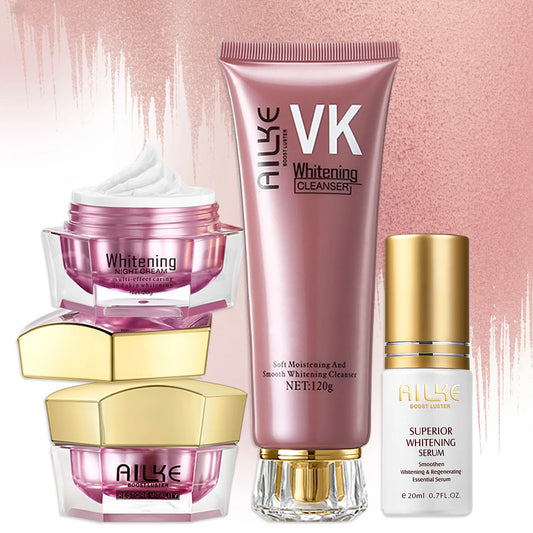 AILKE Brightening Facial Cream Set – Even Skin Tone, All Types Brightening Face Cream Peaceful Pleasures Health and Wellness