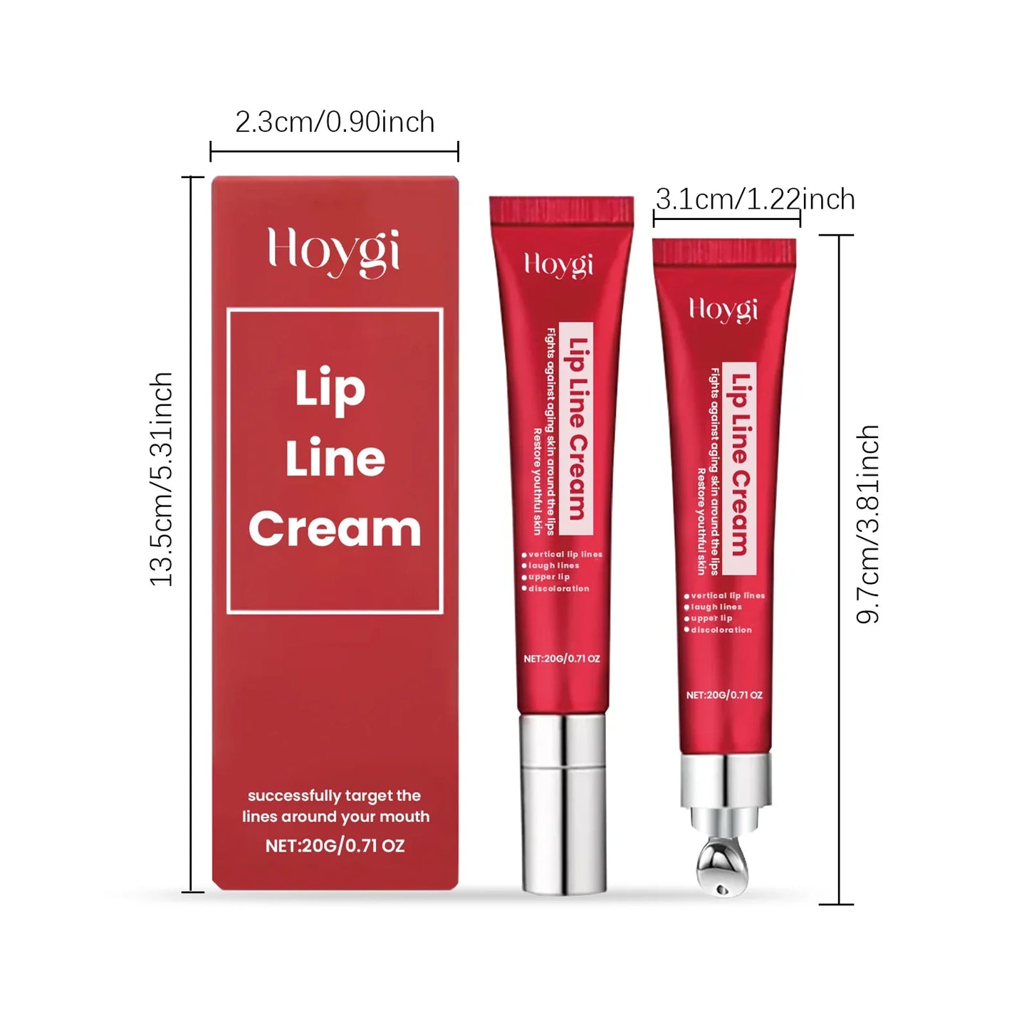 Hoygi Lip Balm – Fade Lines, Hydrate & Exfoliate Lips 20g