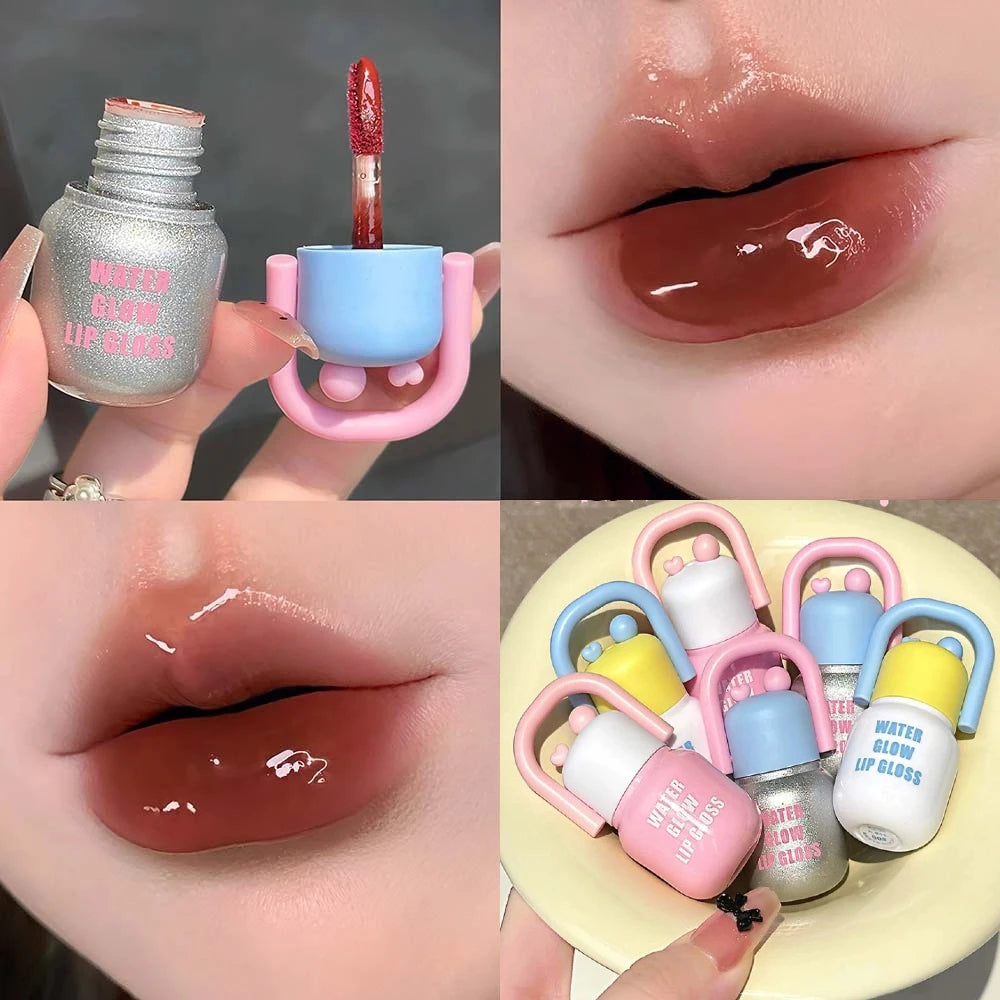Mirror Lip Gloss Glaze | Glass Lip Tint, Hydrating & Long-Lasting