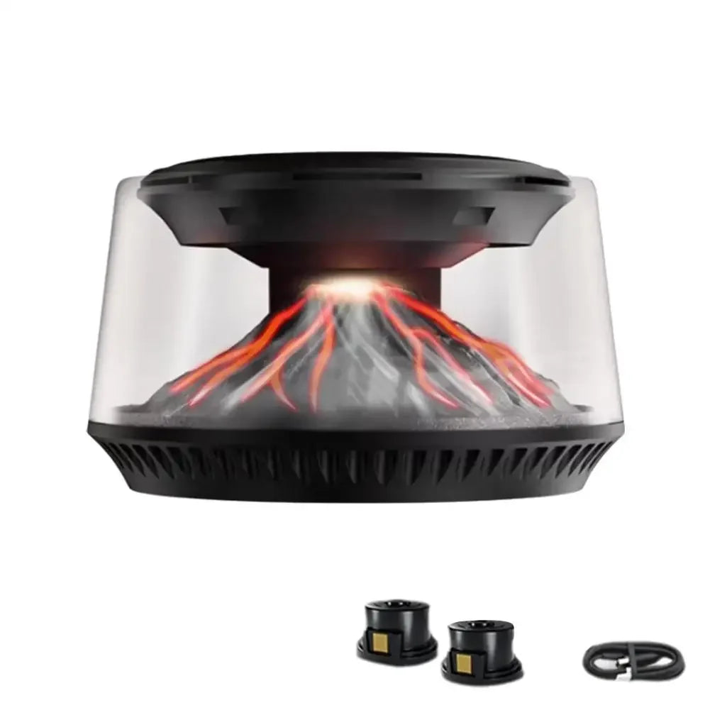2026 NEW Car Perfume Diffuser, 360° View Mirror Mount Volcanic Iceberg Car Decoration Automatic Spray Air Freshener Car Interior Peaceful Pleasures Health and Wellness fragrant set