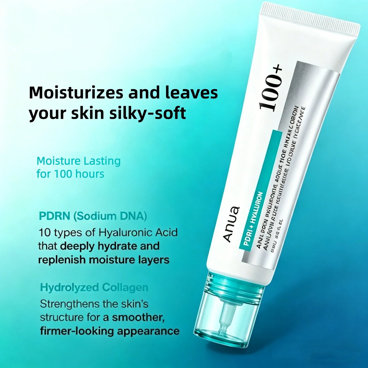 Anua PDRN Hyaluronic Acid Moisturizing Cream 60ml | Korean Skincare