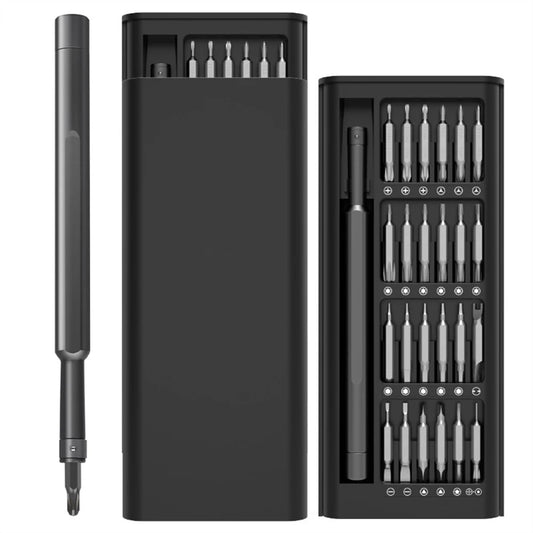 Precision Screwdriver Set 49 in 1 Small Screwdriver Magnetic Repair Tool Kit for Laptop Phone Computer PS5 PS4 Watch Peaceful Pleasures Health and Wellness black