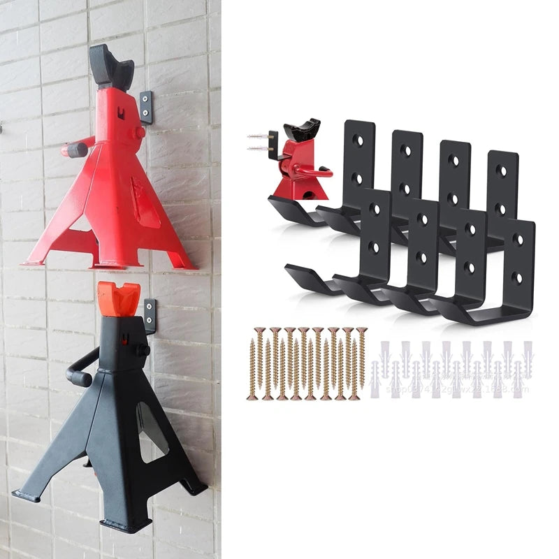 Heavy Duty Metal Hooks, Wall Mount Tool Hangers, Multipurpose Utility Hooks for Garage Warehouse Kitchen Bathroom Hardware Peaceful Pleasures Health and Wellness