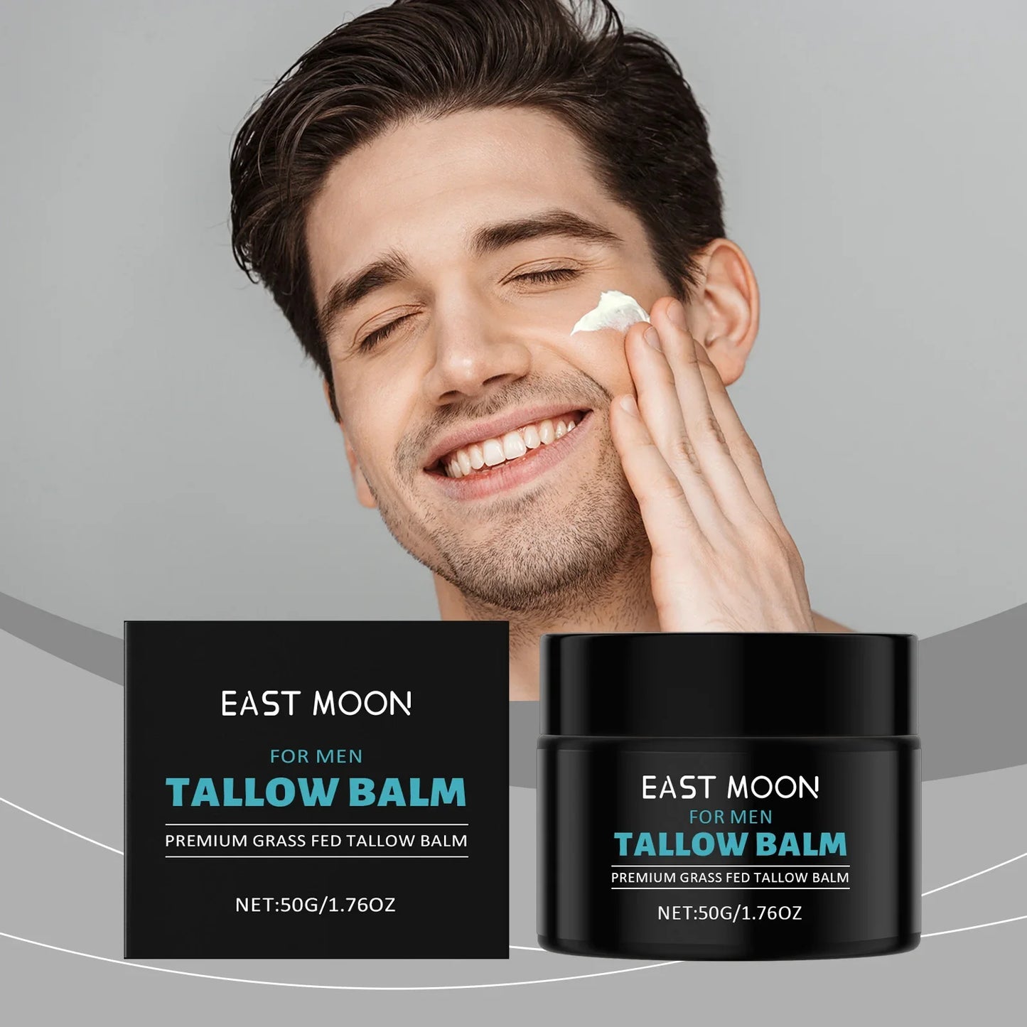 Men's Tallow Face Cream – Firming, Moisturizing, Non-Greasy