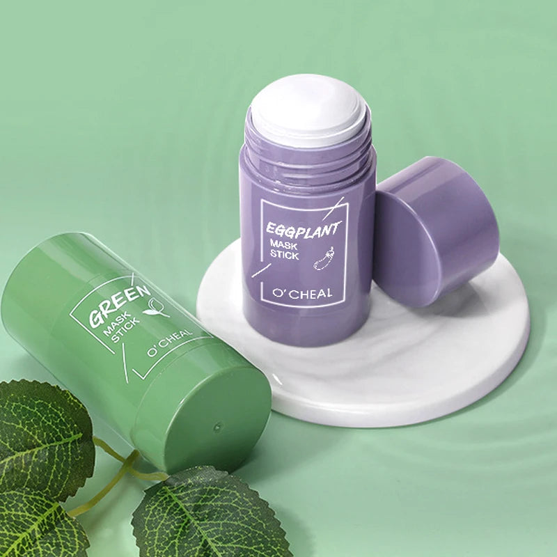 Green Tea Mud Mask Stick – Pore Minimizing & Deep Cleansing