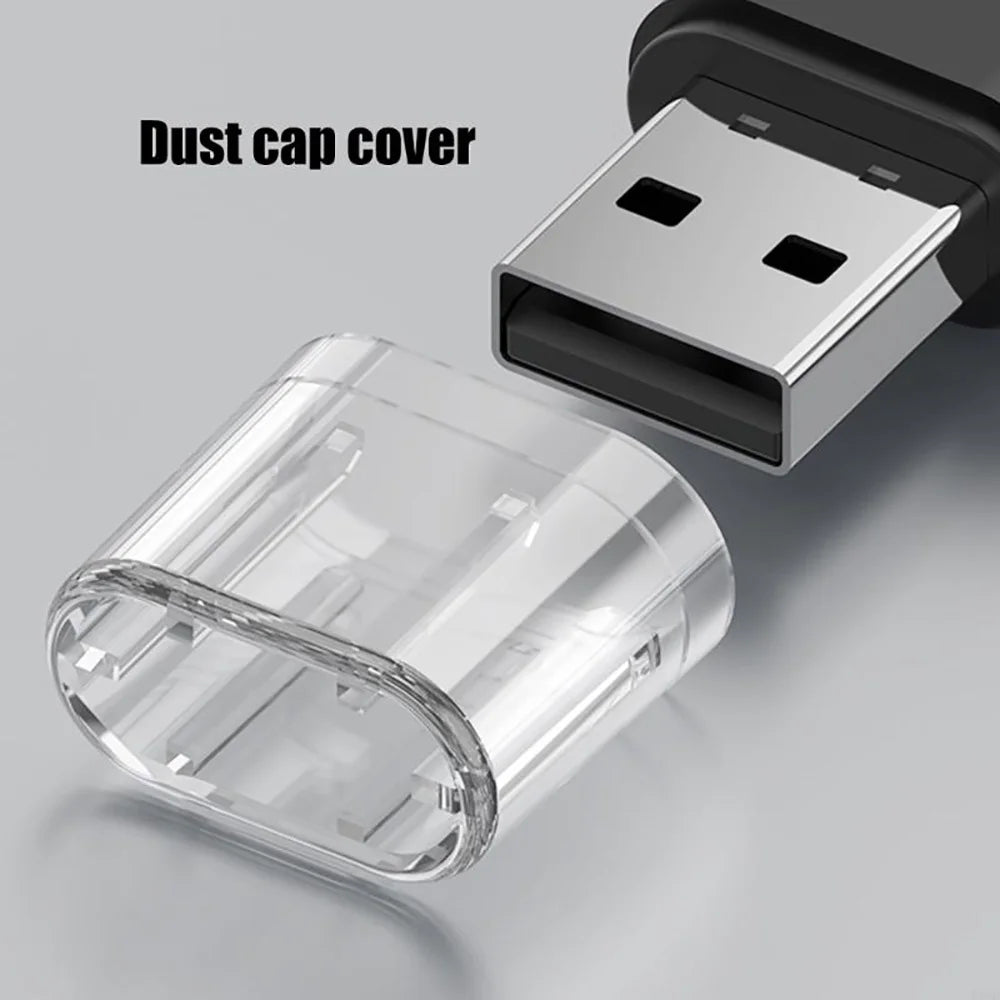 4-in-1 USB-C & USB 2.0 SD/TF Card Reader Adapter for PC Laptop