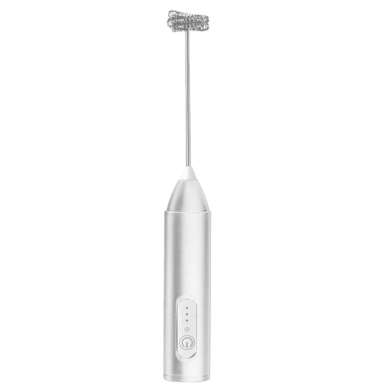 USB Rechargeable Electric Milk Frother & Egg Beater 3-Speed