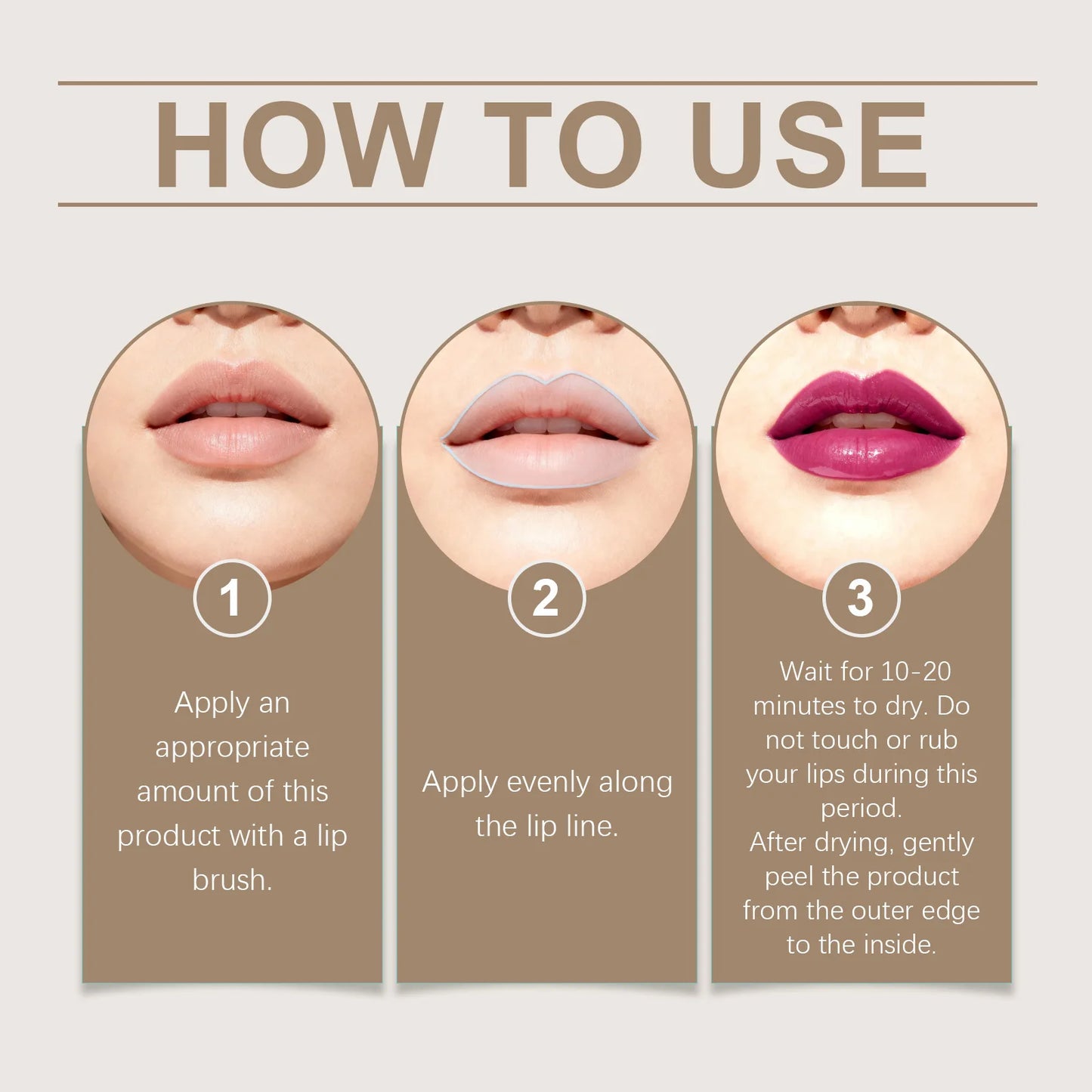 Zephoco Matte Peel Off Lip Gloss – Moisturizing & Plumping