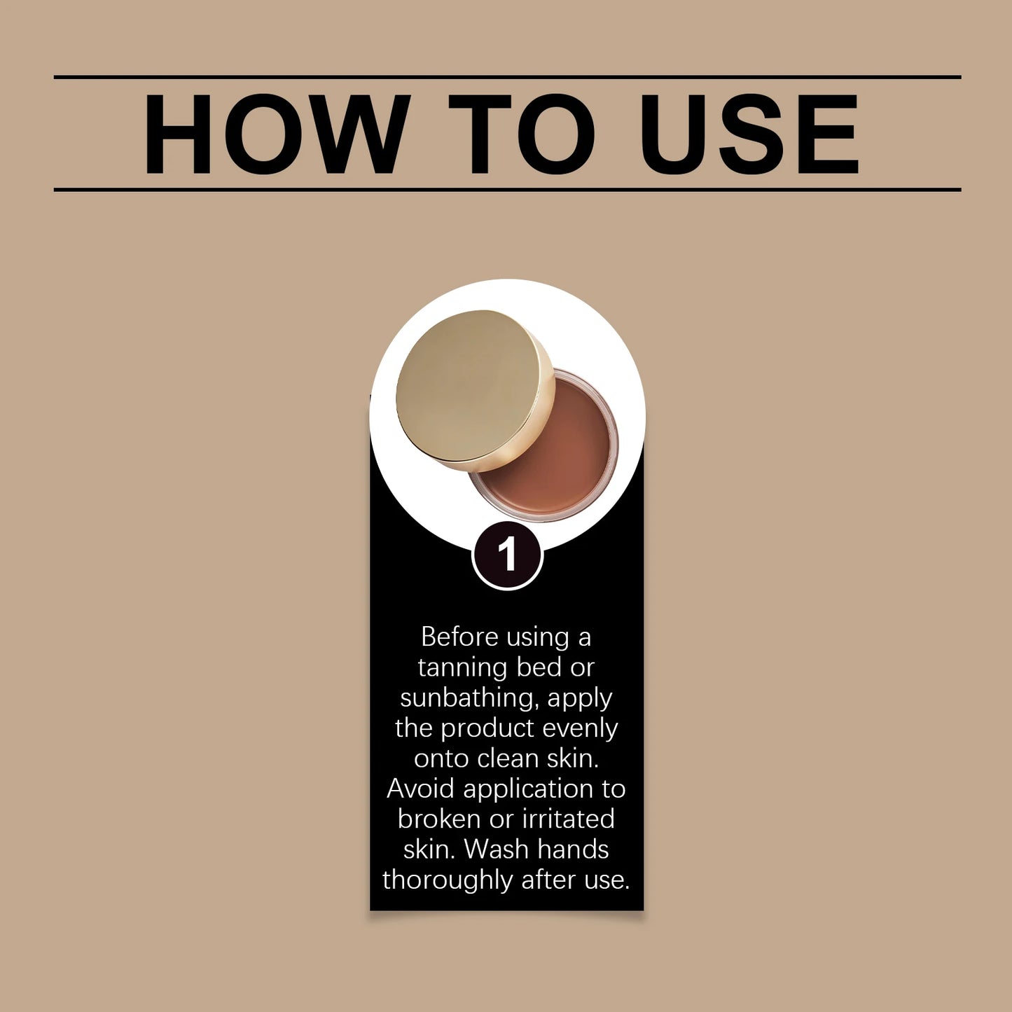 OceAura Self Tanning Lotion 100ml | Sunless Bronzer Cream