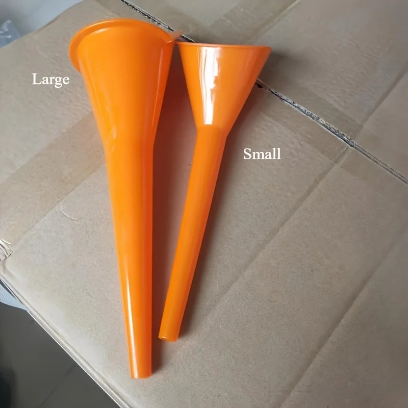 Car Long Stem Funnel Oil Fuel Filling Tools Anti-splash Plastic