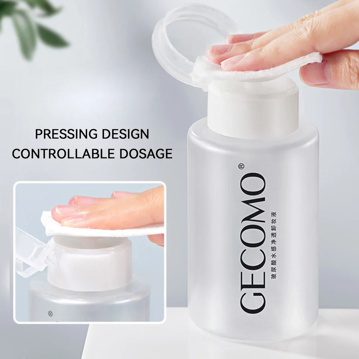 GECOMO 3-in-1 Hyaluronic Acid Makeup Remover – Sensitive Skin