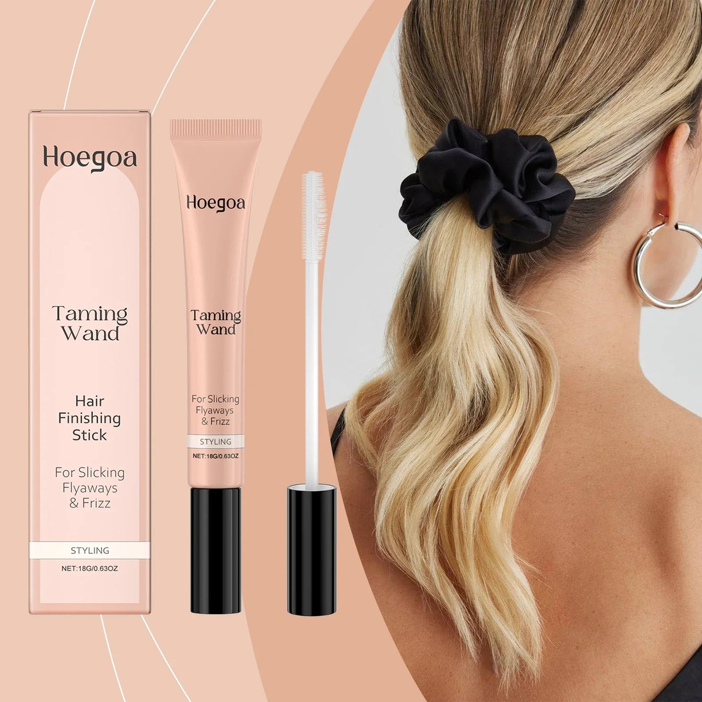 HOEGOA Hair Wax Stick – Edge Control & Frizz Taming Cream