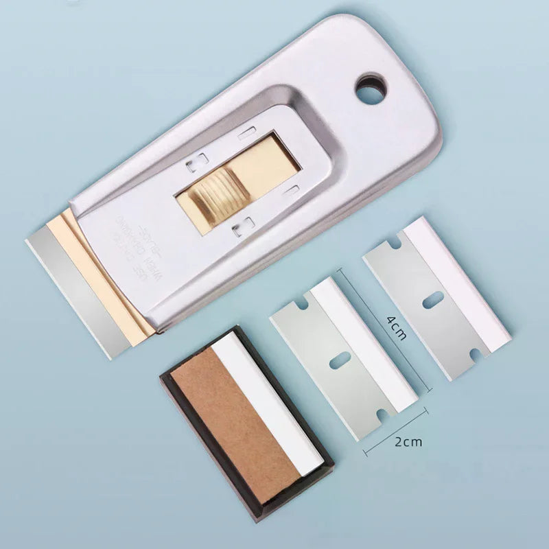 Stainless Steel Scraper Tool – Glass, Floor & Wall Paint Surface Scraper Tool Peaceful Pleasures Health and Wellness