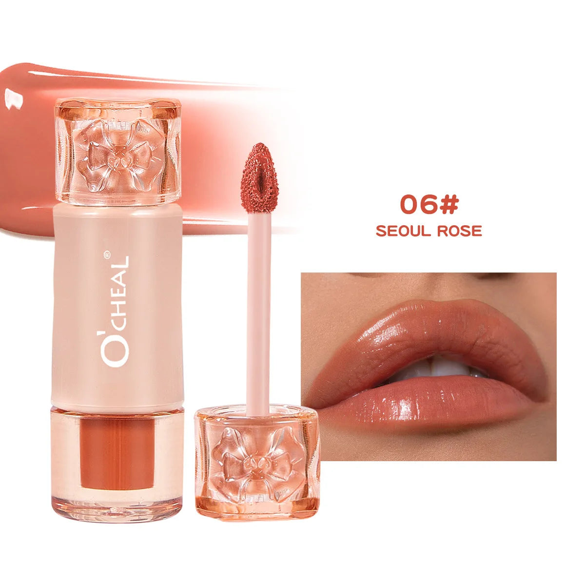 OCHEAL Velvet Matte Lip Gloss – Moisturizing & Cup-Proof