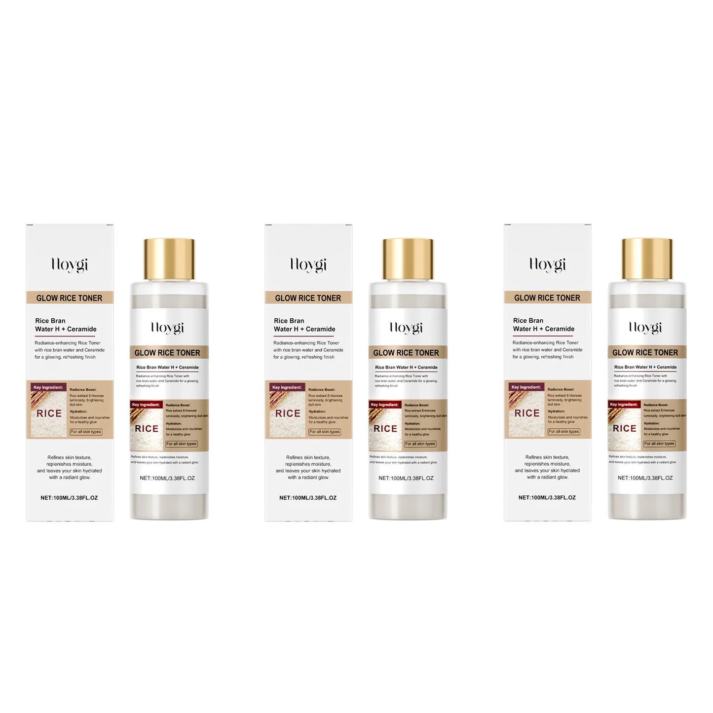 Hoygi Rice Toner – Brightening, Hydrating & Pore Refining