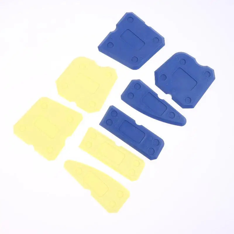 15 PCS Caulking Tools For Tight Areas Bathroom Kitchen,Window,,Floor, Close-area Sealant Silicone Caulking Finishing Tool Peaceful Pleasures Health and Wellness