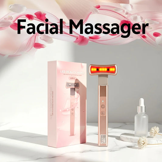 Eye Massager, Skin Care and Eye Beauty Device, Eye Massage Pen, Vibration Device, Eye Massager, Massage Beauty Device, Rechargeable Beauty Device, Eye and Facial Massage Tool Stick Pen Peaceful Pleasures Health and Wellness Pink