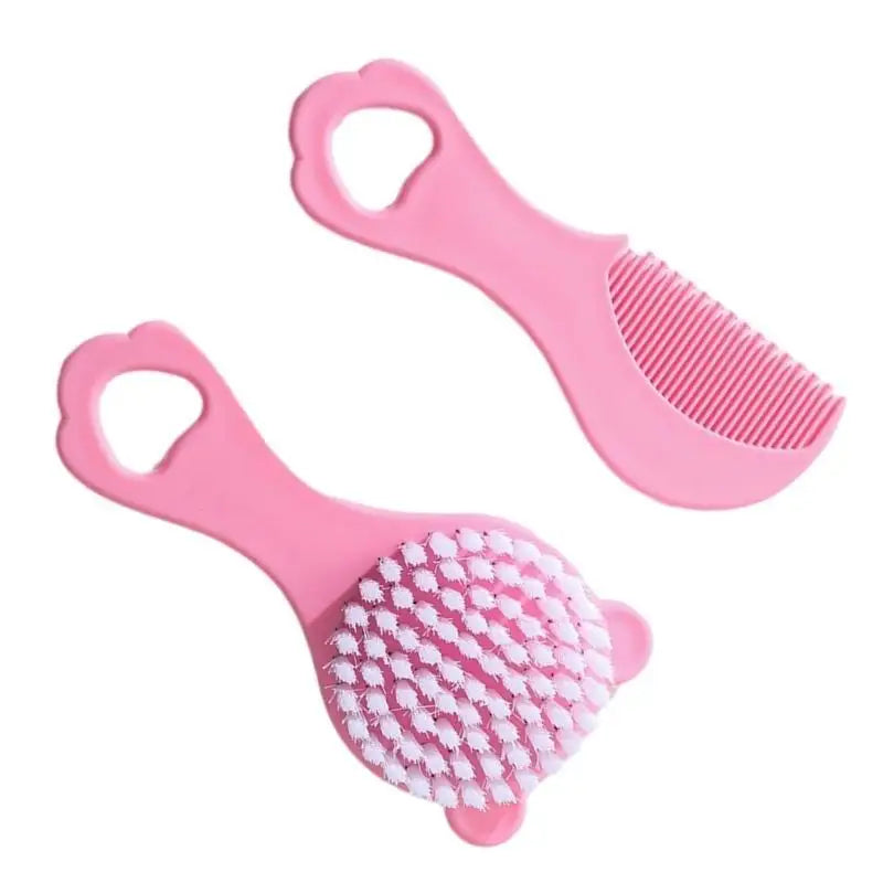 Baby Toddler Hairbrush & Comb Set | Gentle Bear Design