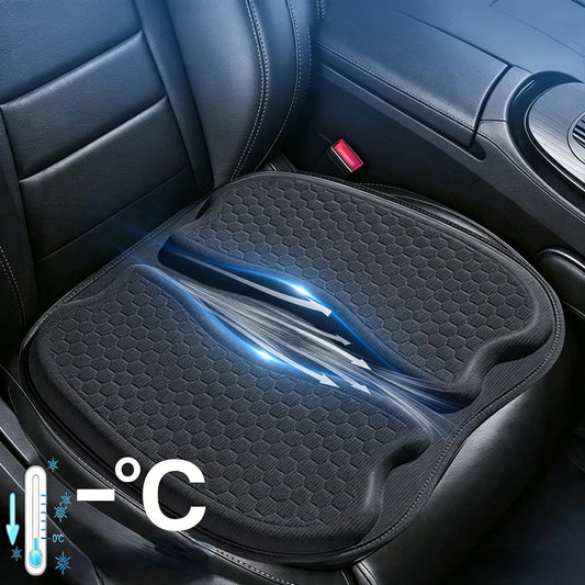 Cooling Gel Seat Cushion – Ergonomic Honeycomb Car & Office Pad Gel Seat Cushion Oasis Select