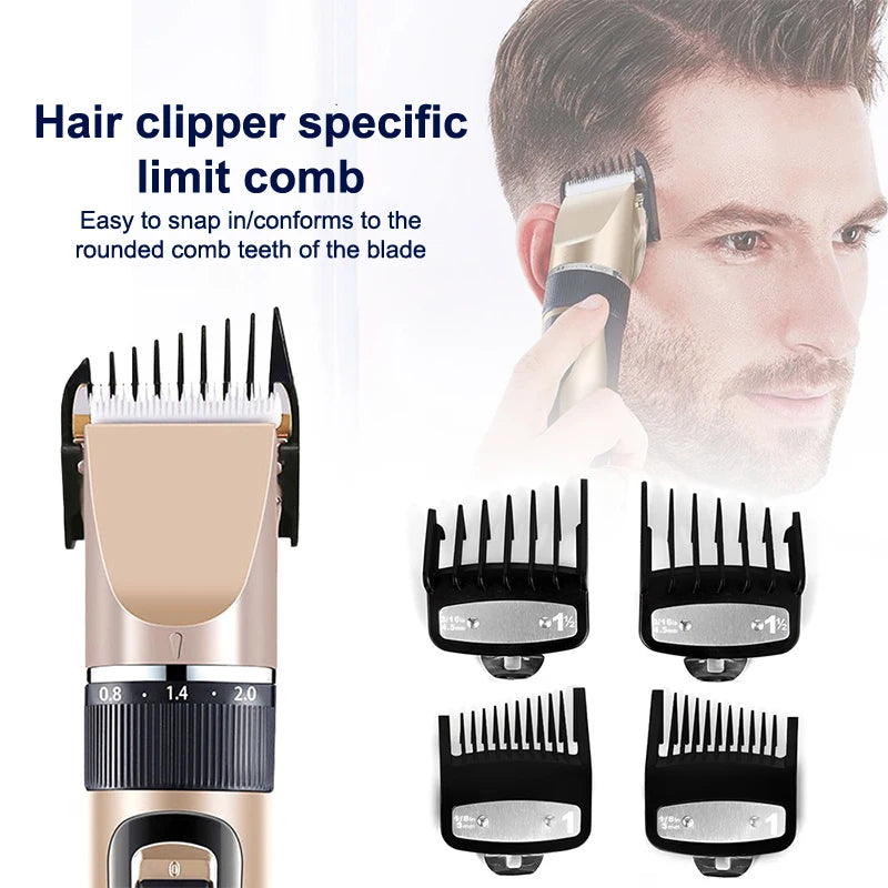 Universal Hair Clipper Guard Combs 2-Pack | Trimmer Attachment