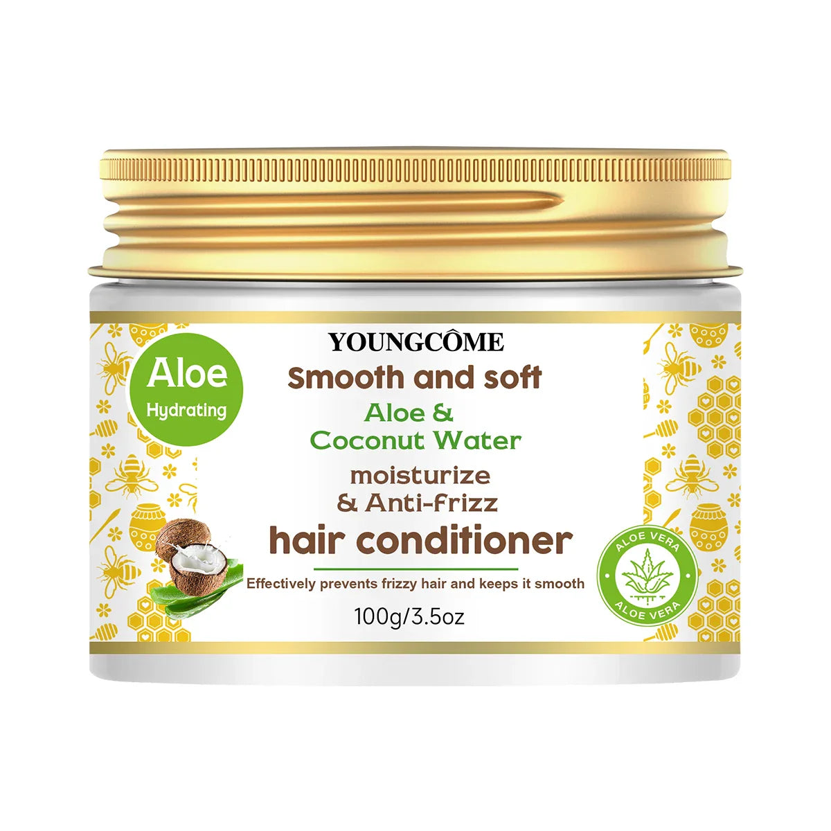Aloe Vera & Coconut Water Hair Conditioner – Repair & Moisturize