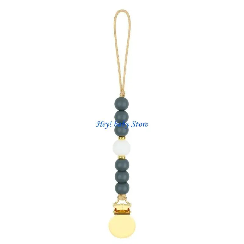 Non-Toxic Silicone Baby Pacifier Clip | Safe Holder 0–24M