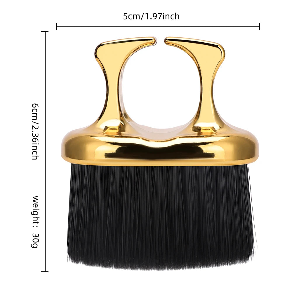 Barbershop Hair Brush Neck Face Duster Hairdressing Hair Soft Cutting Cleaning Brush Professional Hairdressing Styling Tools Peaceful Pleasures Health and Wellness