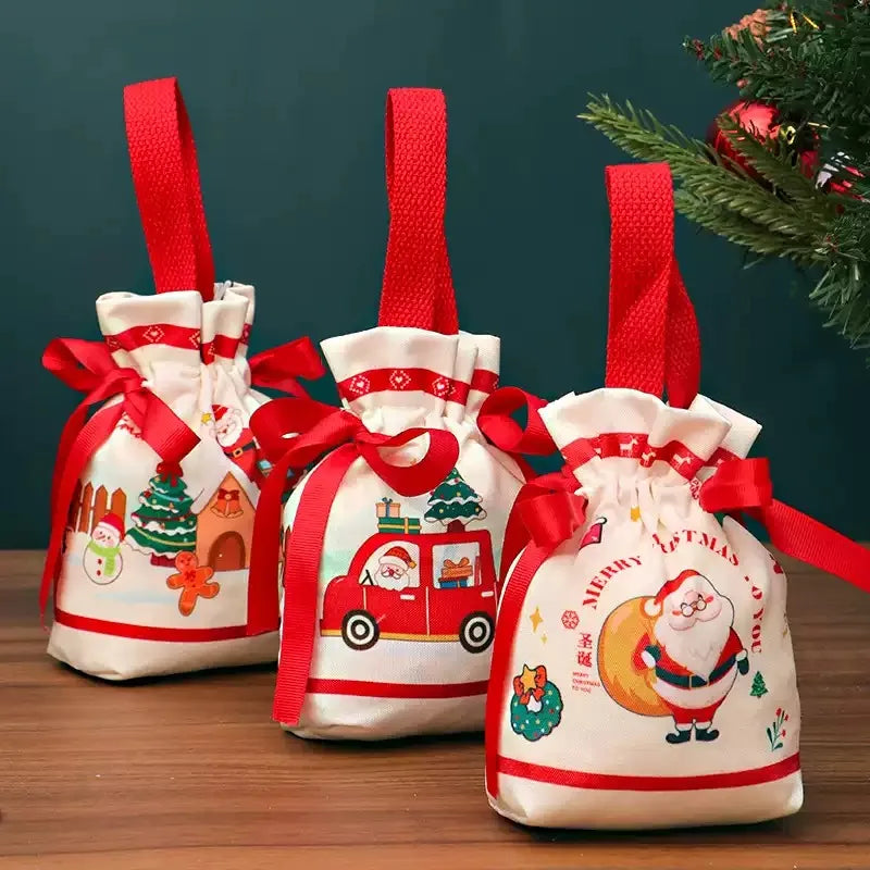 Reusable Velvet Gift Bags for Christmas, Weddings & Parties