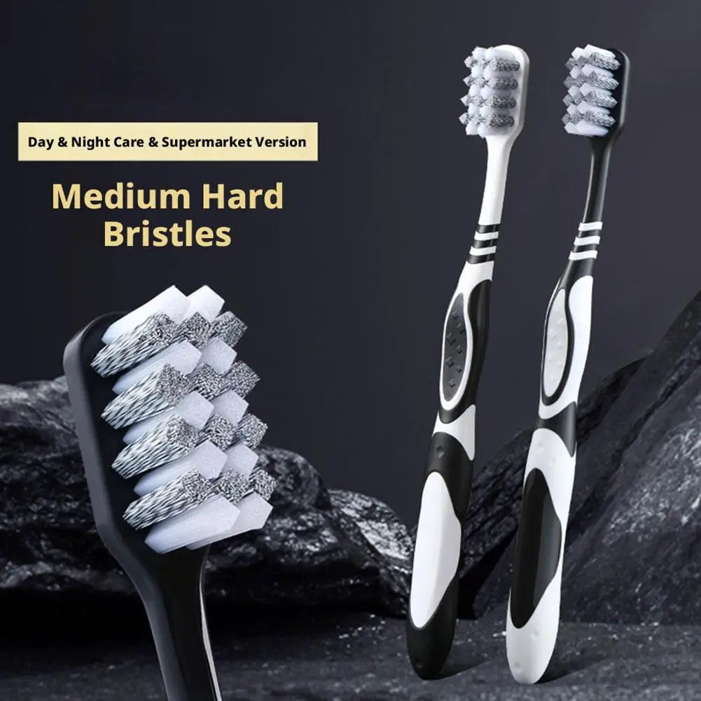 2/4Pcs Manual Toothbrush Set for Adults Deep Clean Soft Bristle Toothbrush with Ergonomic Handle for Daily Oral Care Peaceful Pleasures Health and Wellness