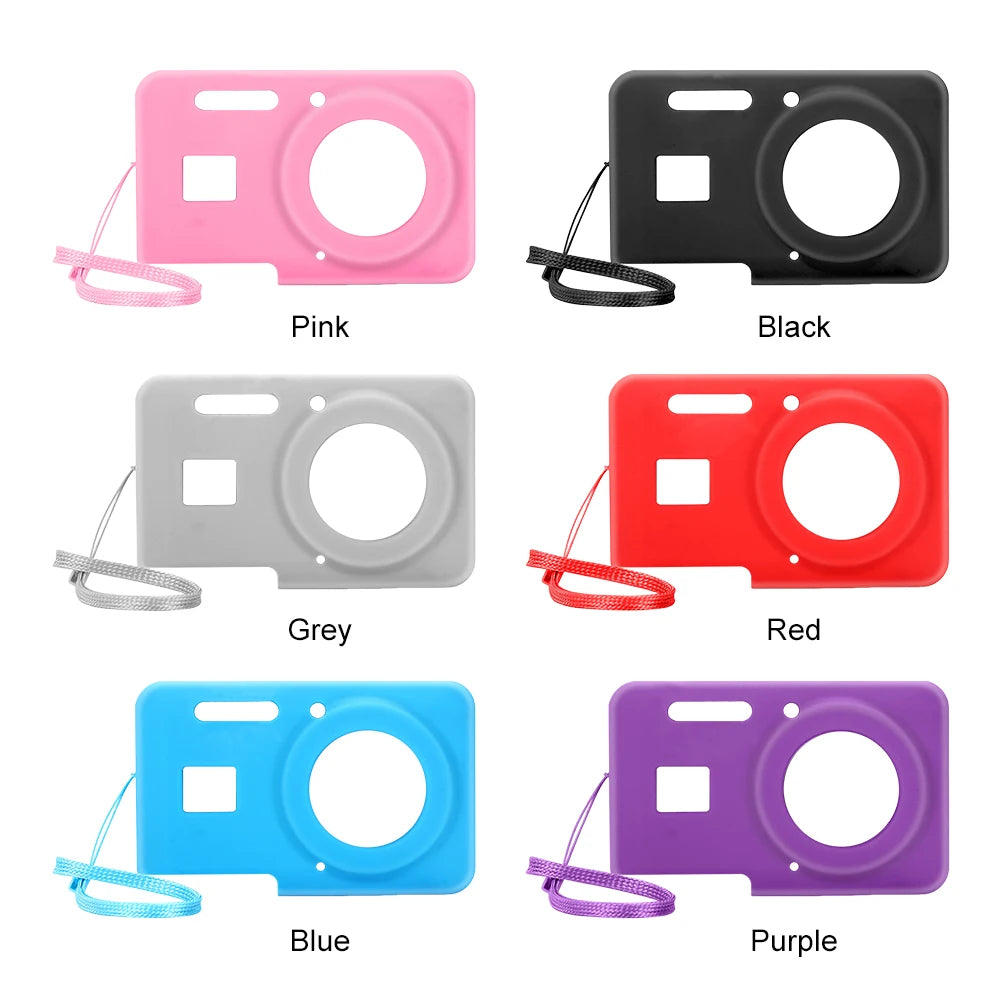 Silicone Camera Case for KODAK PIXPRO FZ55/FZ45 with Lanyard Peaceful Pleasures Health and Wellness