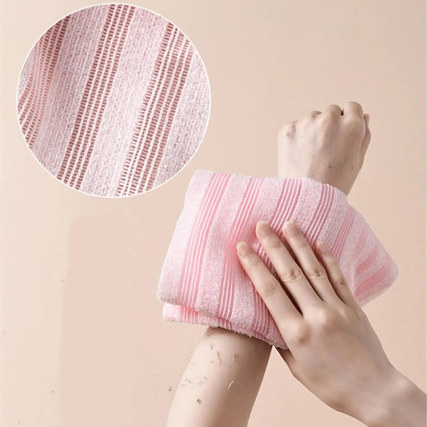 Exfoliating Back Scrubber Towel for Shower – Men & Women