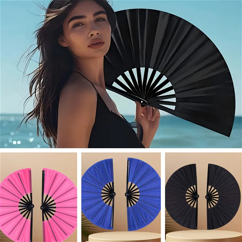 2-Pack Chinese Tai Chi Folding Fans | Martial Arts & Dance