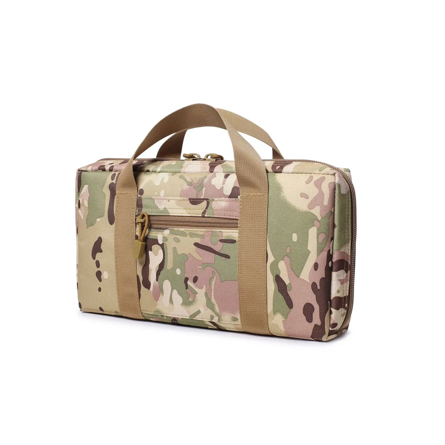 Outdoor Handbag Case Universal Concealed Handgun Storage Bag Magazine Pouch Hunting Accessories Sundries Storage Handbag Peaceful Pleasures Health and Wellness camouflage