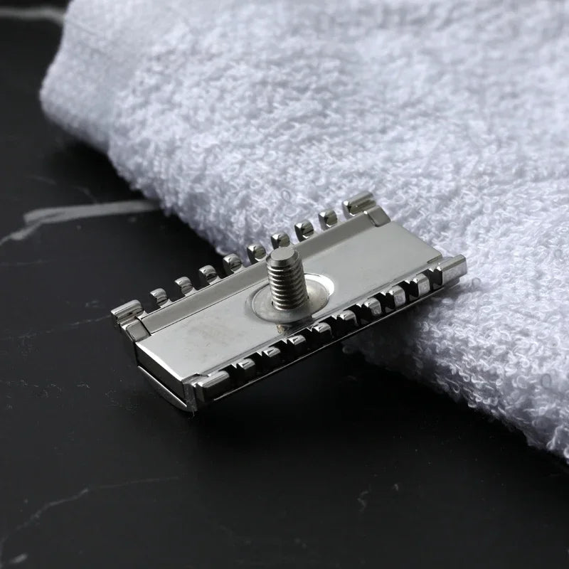 2026 YAQI 1.50 OC Sentinel Ssp Safety Razor Head for Men 316 Stainless Steel Polished with 1.5mm Blade Gap Peaceful Pleasures Health and Wellness