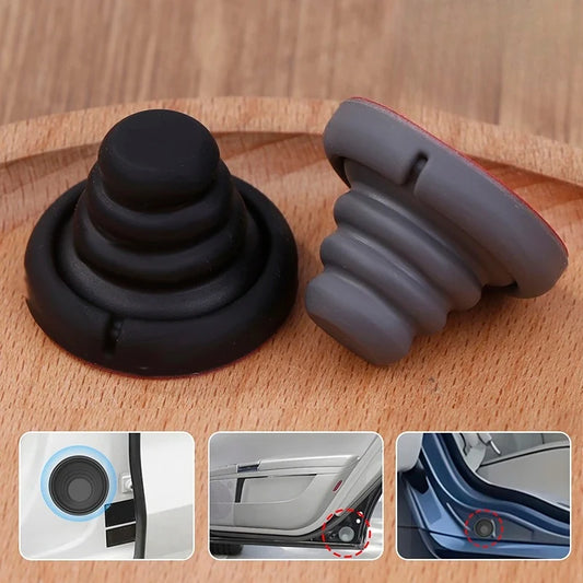 4 PCS Car Door Shock Absorber Cushion Silicone Pad Universal Gasket Trunk Sound Insulation Pad Shockproof Latch Accessories Peaceful Pleasures Health and Wellness