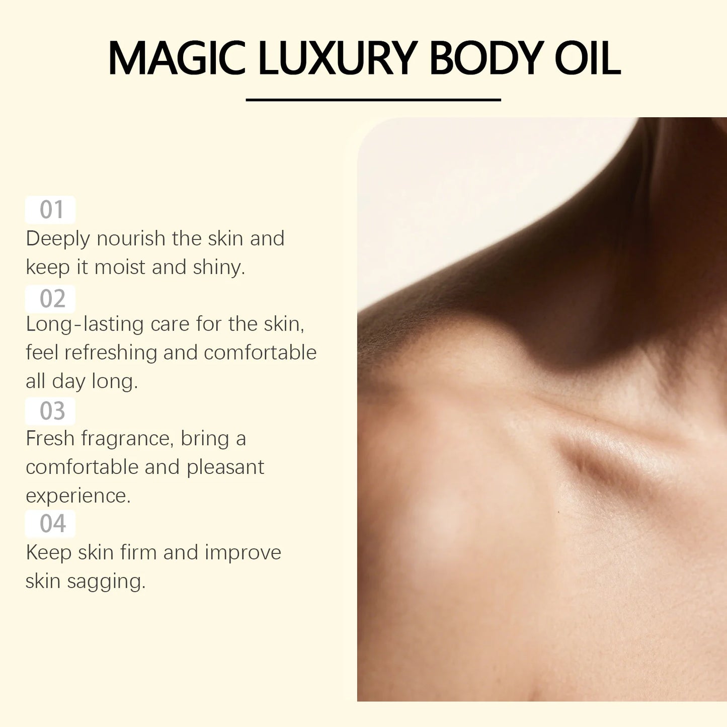 OceAura Bouncy Body Oil – Anti-Cellulite Firming & Hydrating
