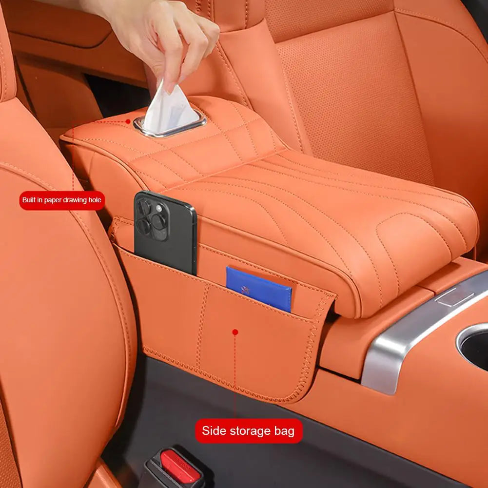 Haval H9 2024–2025 Leather Armrest Cover & Storage Pad