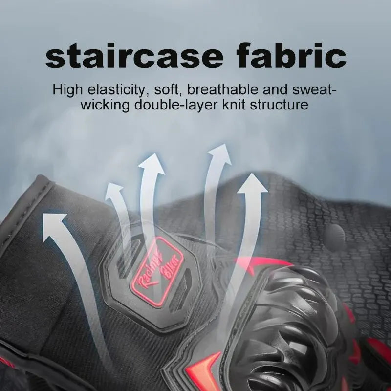 Full Finger Motorcycle Gloves – Windproof, Waterproof & Touchscreen