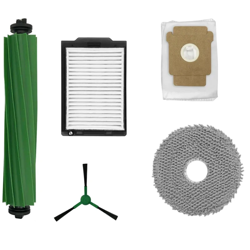A36T-For Irobot Roomba Plus 405 Combo Vacuum Attachment Main Side Brush Filters Mop Pad Dust Bag Peaceful Pleasures Health and Wellness
