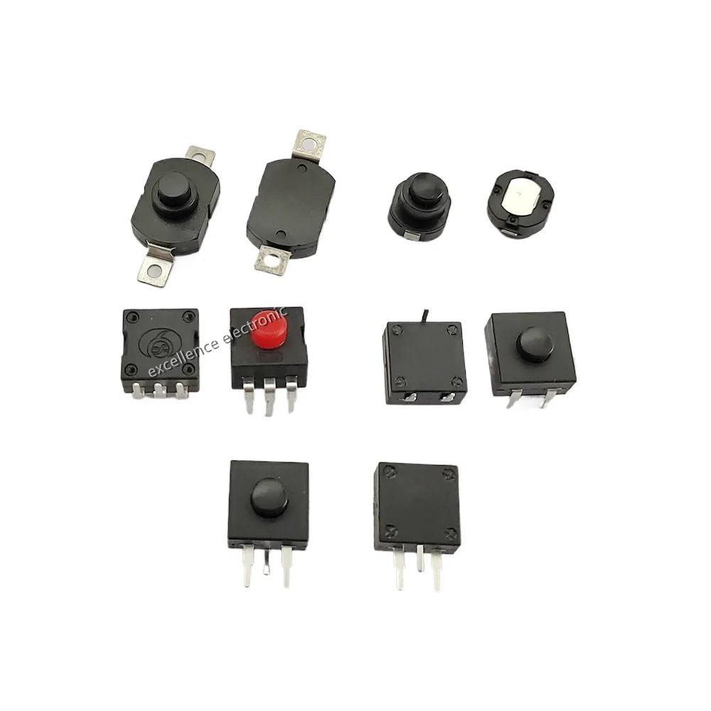 72PCS/box Switch Push Button Click Clicky On Off Switch 1212 1813 for LED Flashlight Torch Headlamp Lantern Light DIY Parts Peaceful Pleasures Health and Wellness