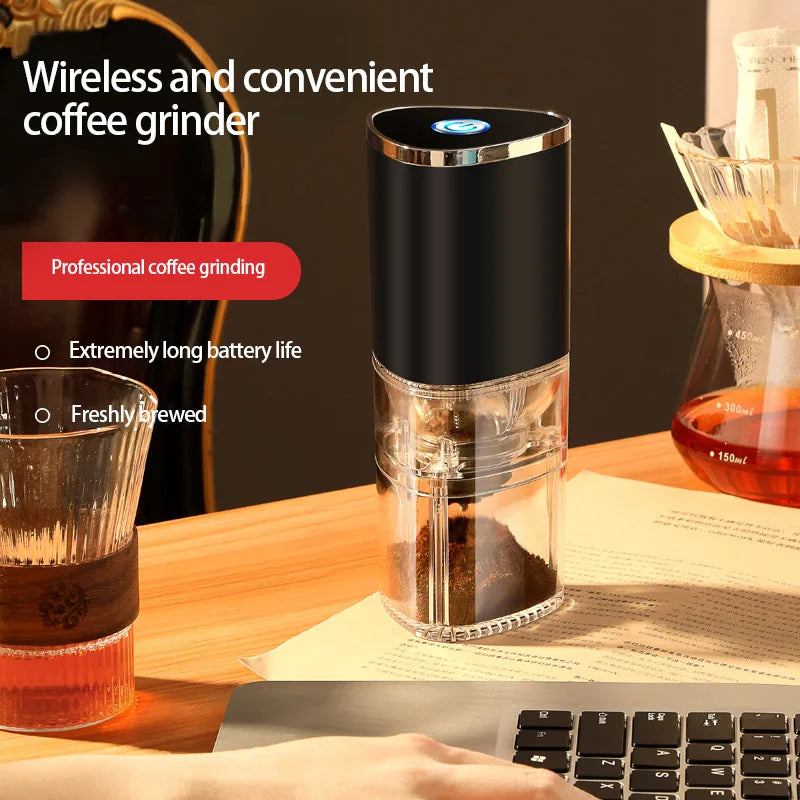 Portable Electric Coffee Grinder TYPE C USB Charge Ceramic Grinding Core Home Coffee Beans Pulverizer Grinder Peaceful Pleasures Health and Wellness