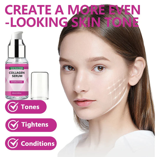 YOUNGCOME Collagen & Hyaluronic Acid Face Serum 60ml Collagen Face Serum Oasis Select